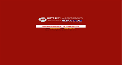 Desktop Screenshot of odysseymanufacturing.com